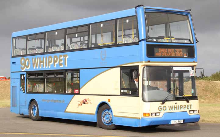 Whippets Volvo B7TL East Lancs FE51RAU